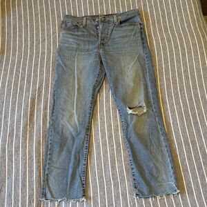 Women's Levi’s Wedgie Straight leg High-Rise Blue Jeans in size 30